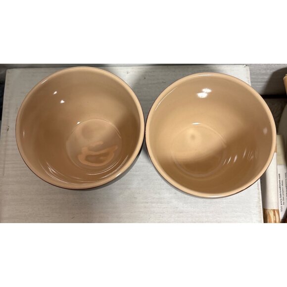 Baileys Irish Cream Ceramic Mug Set Dark Brown Sipping Cup Set Of 2 - Picture 4 of 8